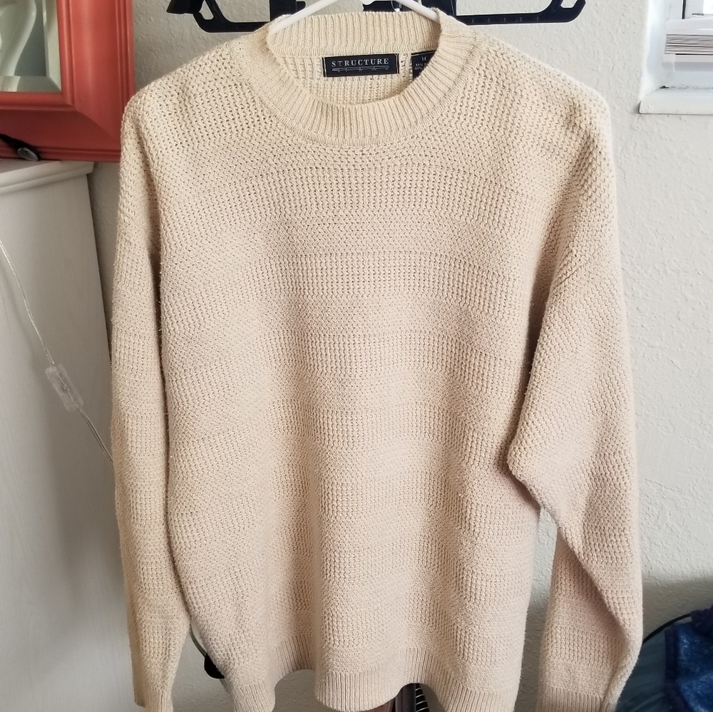 Vintage STRUCTURE Knitted Crewneck